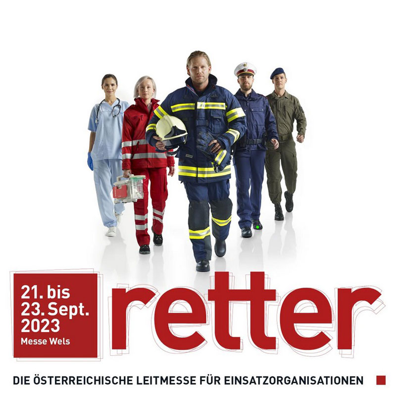 Retter - Die österreichische Leitmesse für Einsatzorganisationen.